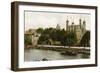 The Tower of London, Early 20th Century-null-Framed Premium Giclee Print
