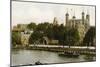 The Tower of London, Early 20th Century-null-Mounted Premium Giclee Print