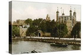 The Tower of London, Early 20th Century-null-Stretched Canvas