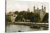 The Tower of London, Early 20th Century-null-Stretched Canvas