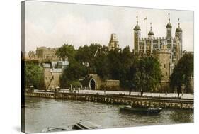 The Tower of London, Early 20th Century-null-Stretched Canvas