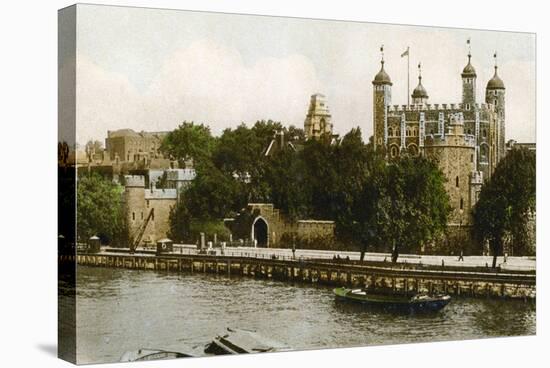 The Tower of London, Early 20th Century-null-Stretched Canvas