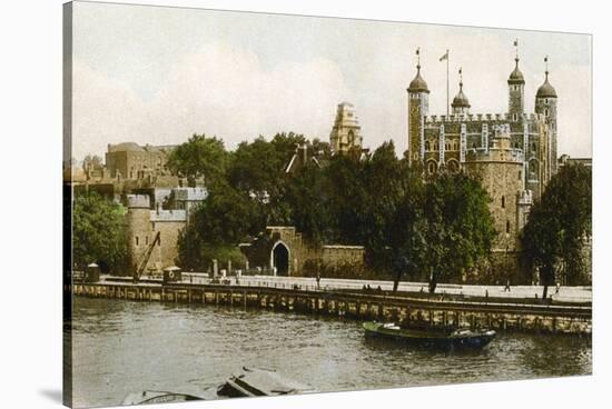 The Tower of London, Early 20th Century-null-Stretched Canvas