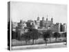 The Tower of London, England, Late 19th Century-John L Stoddard-Stretched Canvas