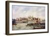 The Tower of London from across the Thames-Andre & Sleigh-Framed Giclee Print