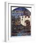 The Tower of London with London Bridge, C1500, (C1900-192)-null-Framed Premium Giclee Print