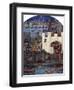 The Tower of London with London Bridge, C1500, (C1900-192)-null-Framed Giclee Print