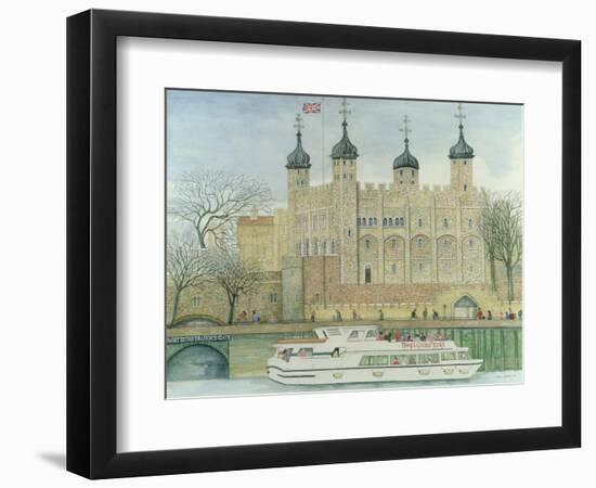 The Tower of London-Gillian Lawson-Framed Premium Giclee Print