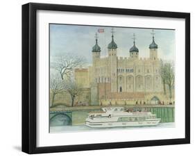 The Tower of London-Gillian Lawson-Framed Giclee Print