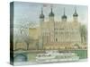 The Tower of London-Gillian Lawson-Stretched Canvas
