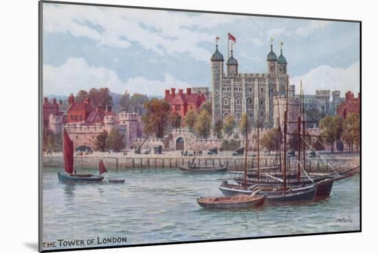 The Tower of London-Alfred Robert Quinton-Mounted Giclee Print