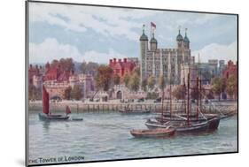 The Tower of London-Alfred Robert Quinton-Mounted Giclee Print