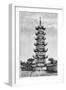 The Tower of Long-Hua, Shanghai, China, 1895-null-Framed Giclee Print