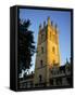 The Tower of Magdalen College at Sunrise, Oxford, Oxfordshire, England, United Kingdom-Ruth Tomlinson-Framed Stretched Canvas