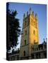 The Tower of Magdalen College at Sunrise, Oxford, Oxfordshire, England, United Kingdom-Ruth Tomlinson-Stretched Canvas