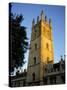 The Tower of Magdalen College at Sunrise, Oxford, Oxfordshire, England, United Kingdom-Ruth Tomlinson-Stretched Canvas