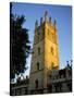 The Tower of Magdalen College at Sunrise, Oxford, Oxfordshire, England, United Kingdom-Ruth Tomlinson-Stretched Canvas