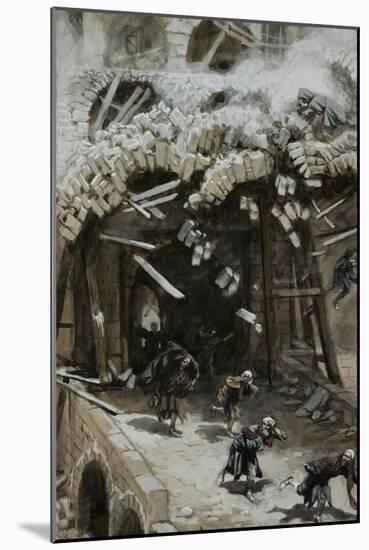 The Tower of Siloam-James Jacques Joseph Tissot-Mounted Giclee Print