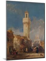 The Tower of the Church of San Nicolás de la Villa, Córdoba, 1834-David Roberts-Mounted Giclee Print