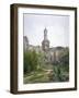 The tower of the Church of St Botolph, Aldersgate, City of London, 1886-John Crowther-Framed Giclee Print