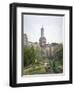 The tower of the Church of St Botolph, Aldersgate, City of London, 1886-John Crowther-Framed Giclee Print