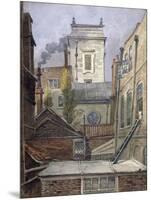 The Tower of the Church of St George Botolph Lane, City of London, C1830-George Shepheard-Mounted Giclee Print