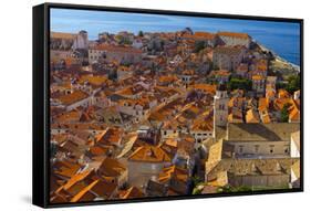 The Tower of the Franciscan Monastery in the Foreground-Alan Copson-Framed Stretched Canvas