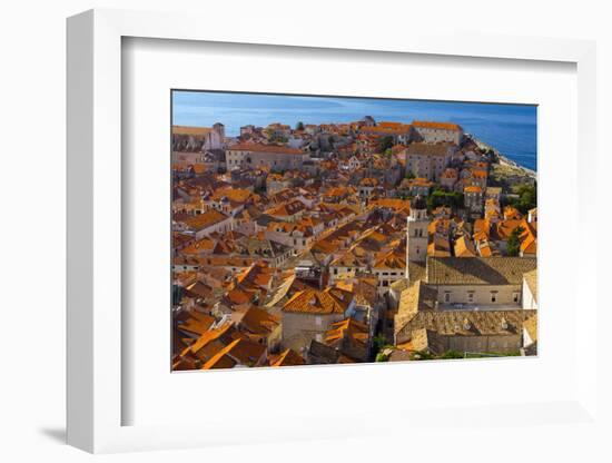 The Tower of the Franciscan Monastery in the Foreground-Alan Copson-Framed Photographic Print