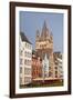 The Tower of the Great Saint Martin Church and the Old Town of Cologne-Julian Elliott-Framed Photographic Print