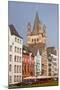 The Tower of the Great Saint Martin Church and the Old Town of Cologne-Julian Elliott-Mounted Photographic Print