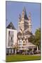 The Tower of the Great Saint Martin Church and the Old Town of Cologne-Julian Elliott-Mounted Photographic Print