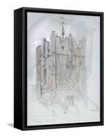 The Tower of Trinity Church, Richmond, 1867-John Ruskin-Framed Stretched Canvas