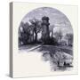 The Tower on Mount Auburn United States of America-null-Stretched Canvas