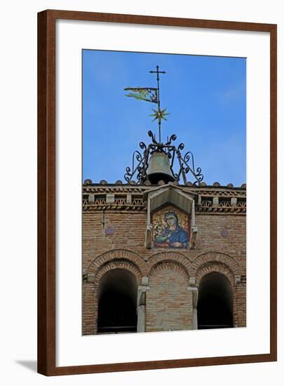 The Tower with Mosaic of the Virgin and Child-null-Framed Giclee Print