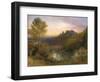 The Towered City (The Haunted Stream), C.1850-75-Samuel Palmer-Framed Art Print