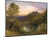 The Towered City (The Haunted Stream), C.1850-75-Samuel Palmer-Mounted Art Print