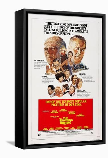 The Towering Inferno, 1974-null-Framed Stretched Canvas