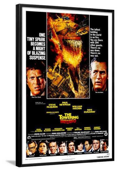 The Towering Inferno--Framed Poster