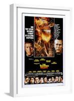 The Towering Inferno-null-Framed Art Print