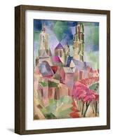 The Towers of Laon, 1911-Robert Delaunay-Framed Giclee Print