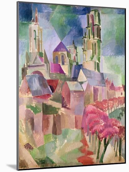 The Towers of Laon, 1911-Robert Delaunay-Mounted Giclee Print