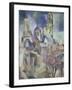 The Towers of Laon, 1912-Robert Delaunay-Framed Giclee Print