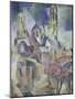 The Towers of Laon, 1912-Robert Delaunay-Mounted Giclee Print