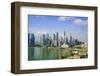 The Towers of the Central Business District and Marina Bay in the Early Morning, Singapore-Fraser Hall-Framed Photographic Print