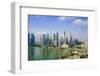 The Towers of the Central Business District and Marina Bay in the Early Morning, Singapore-Fraser Hall-Framed Photographic Print