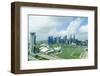 The Towers of the Central Business District and Marina Bay in the Morning, Singapore-Fraser Hall-Framed Photographic Print