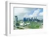 The Towers of the Central Business District and Marina Bay in the Morning, Singapore-Fraser Hall-Framed Photographic Print