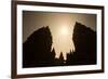 The Towers of the Hindu Prambanan Temples in Central Java-Alex Saberi-Framed Photographic Print