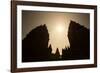 The Towers of the Hindu Prambanan Temples in Central Java-Alex Saberi-Framed Photographic Print