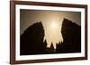 The Towers of the Hindu Prambanan Temples in Central Java-Alex Saberi-Framed Photographic Print